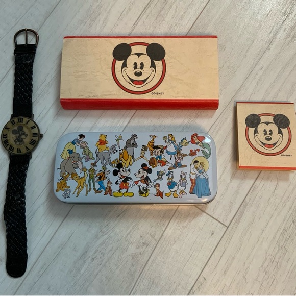 Fossil/Disney Mickey Mouse & Movado Museum Watches - HTF Vintage - Picture 8 of 16